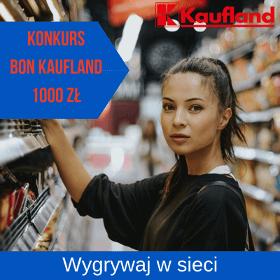 Konkurs internetowy z nagrodami pieniężnymi do Kaufland