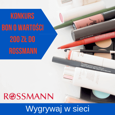 Konkurs online z bonami na zakupy do Rossmann