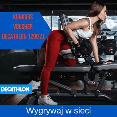 Najnowszy konkurs internetowy z bonami do Decathlon